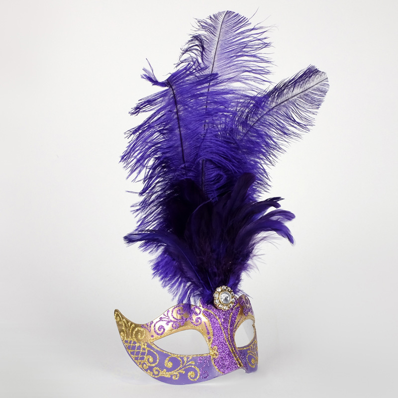 Piume Stella - Gold & Purple