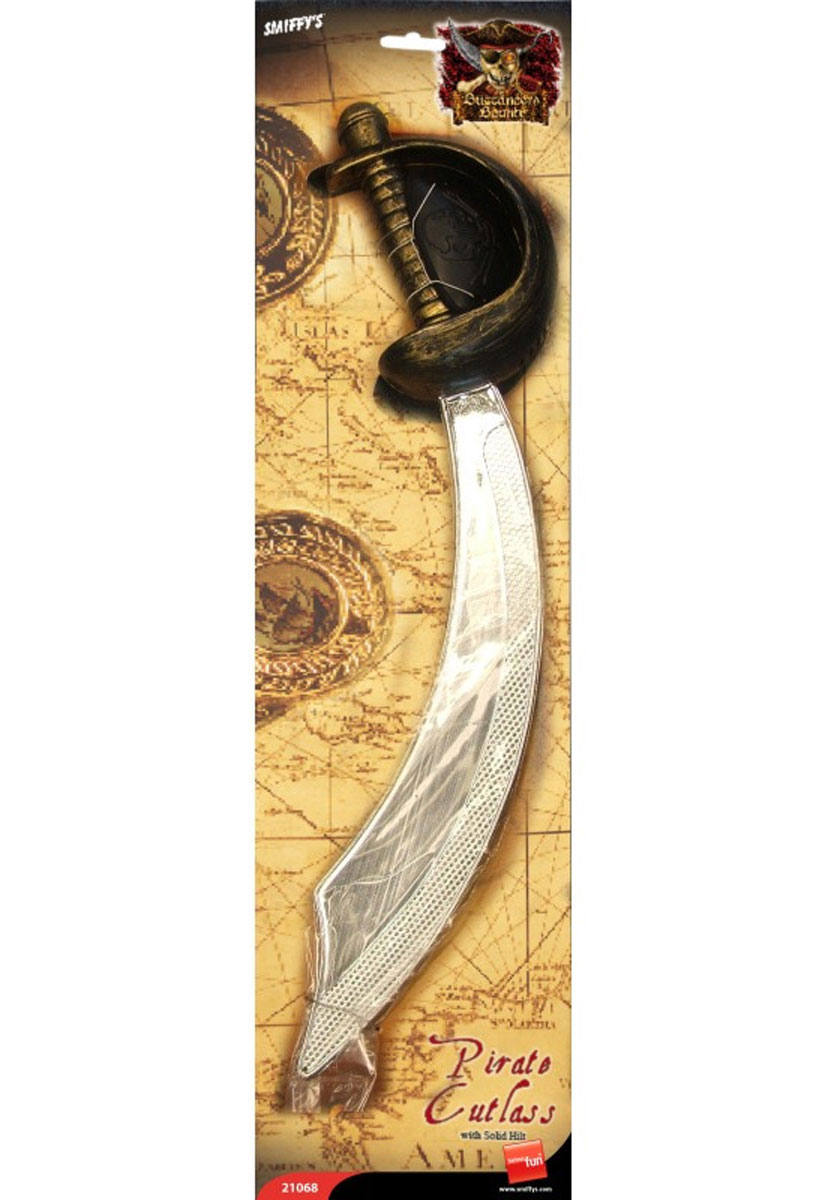 Eyepatch and Pirate Sword, Silver