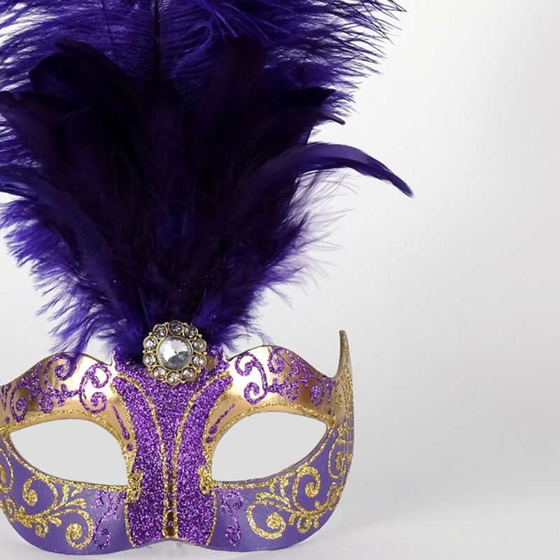 Piume Stella - Gold & Purple