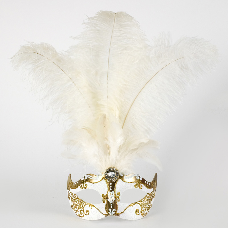 Piume Stella - Gold & White