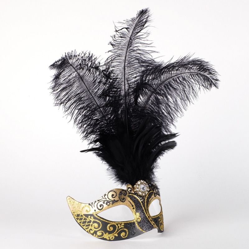 Piume Stella - Gold & Black