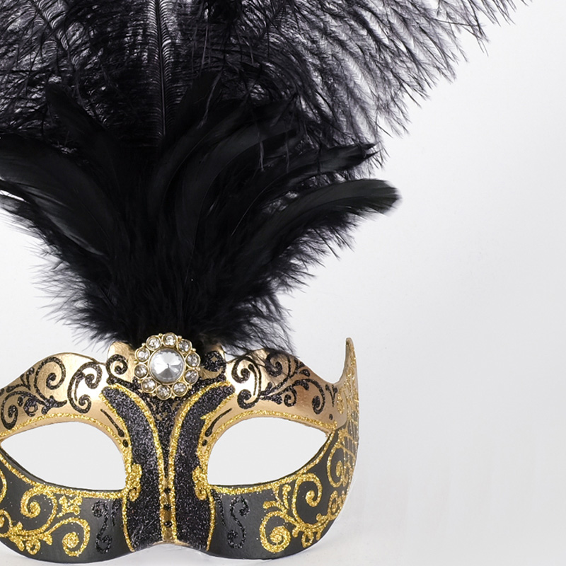 Piume Stella - Gold & Black